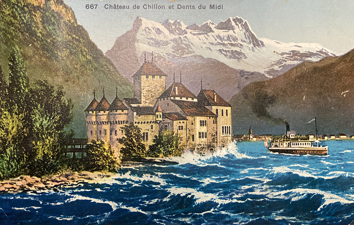 carte postale montreux 